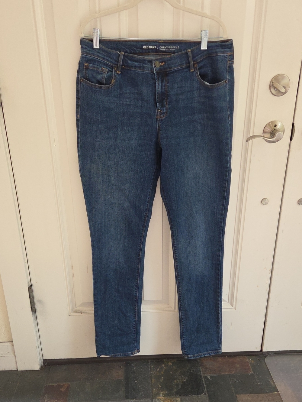 Old Navy Curvy Profile Midrise Blue Jeans Size 12 Long